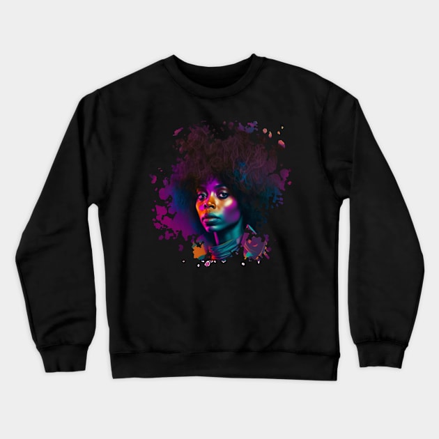 Erykah Badu Crewneck Sweatshirt by Pixy Official